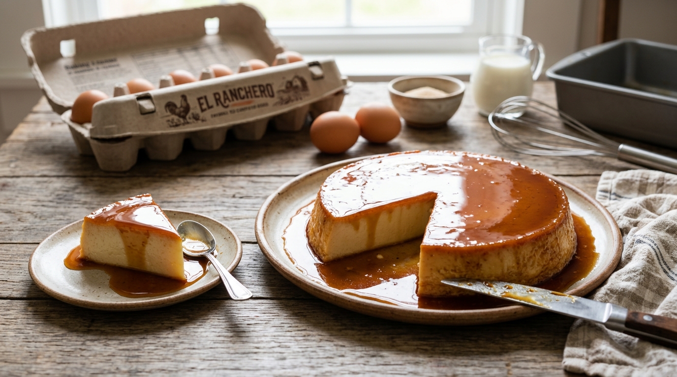 Flan de Huevo Casero