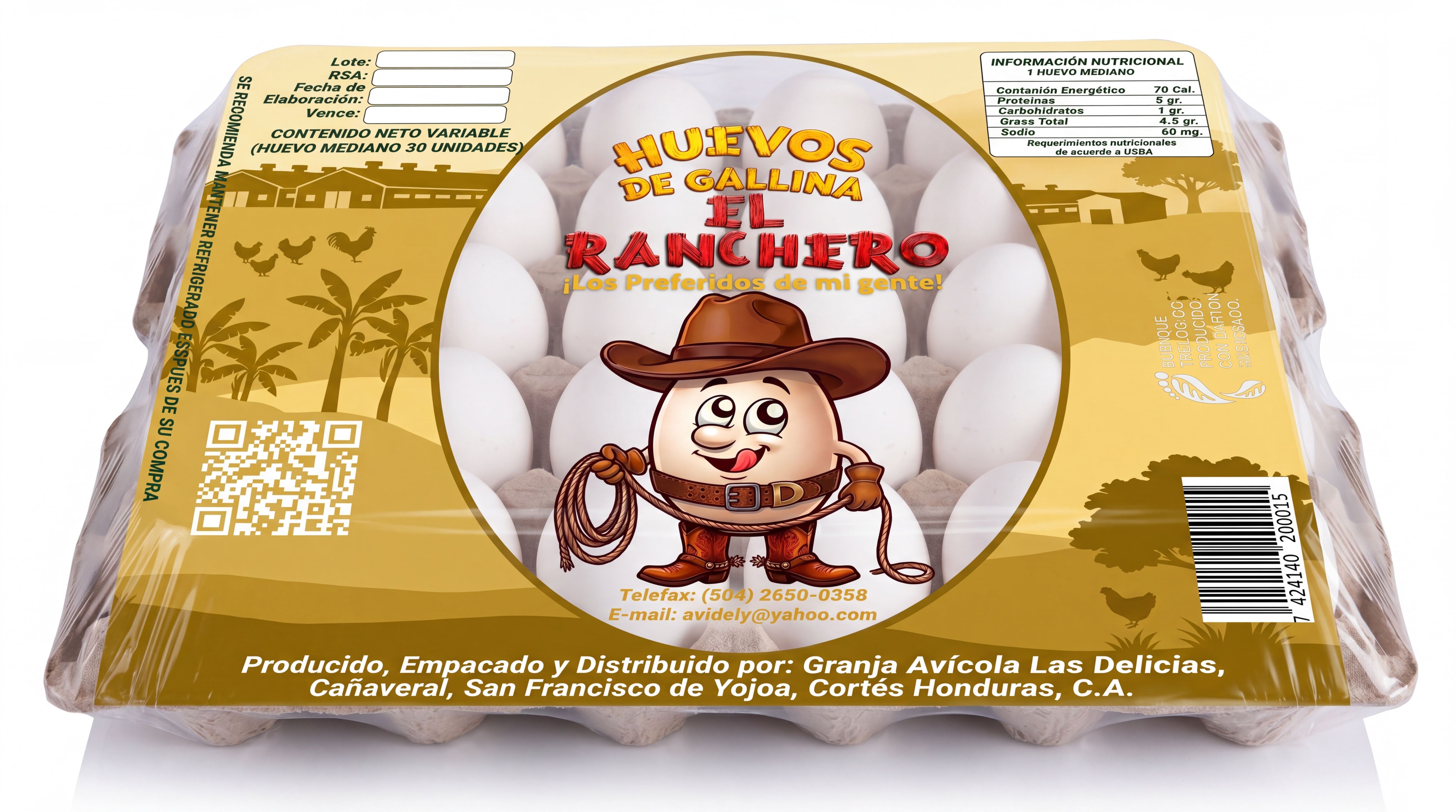 Huevo Mediano Blanco